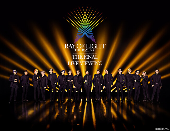 THE RAMPAGE LIVE TOUR 2022 "RAY OF LIGHT" THE FINAL LIVE VIEWINGJÌI