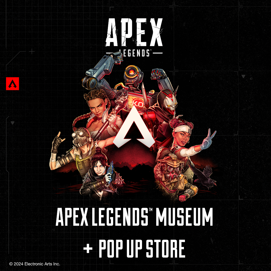 uApex Legends(TM) Museum + POP UP STOREvDyES֋EEELɂĒǉJÌI