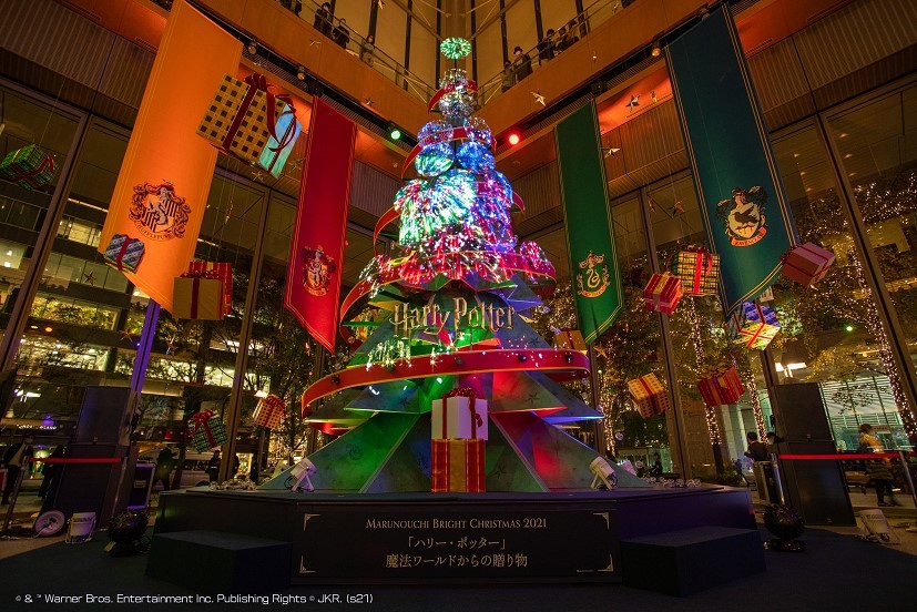 Eۂ̓GAŊJÒ́uMarunouchi Bright Christmas 2021vɂāA2̃c[ɓ{ZL\[uhplv̗p