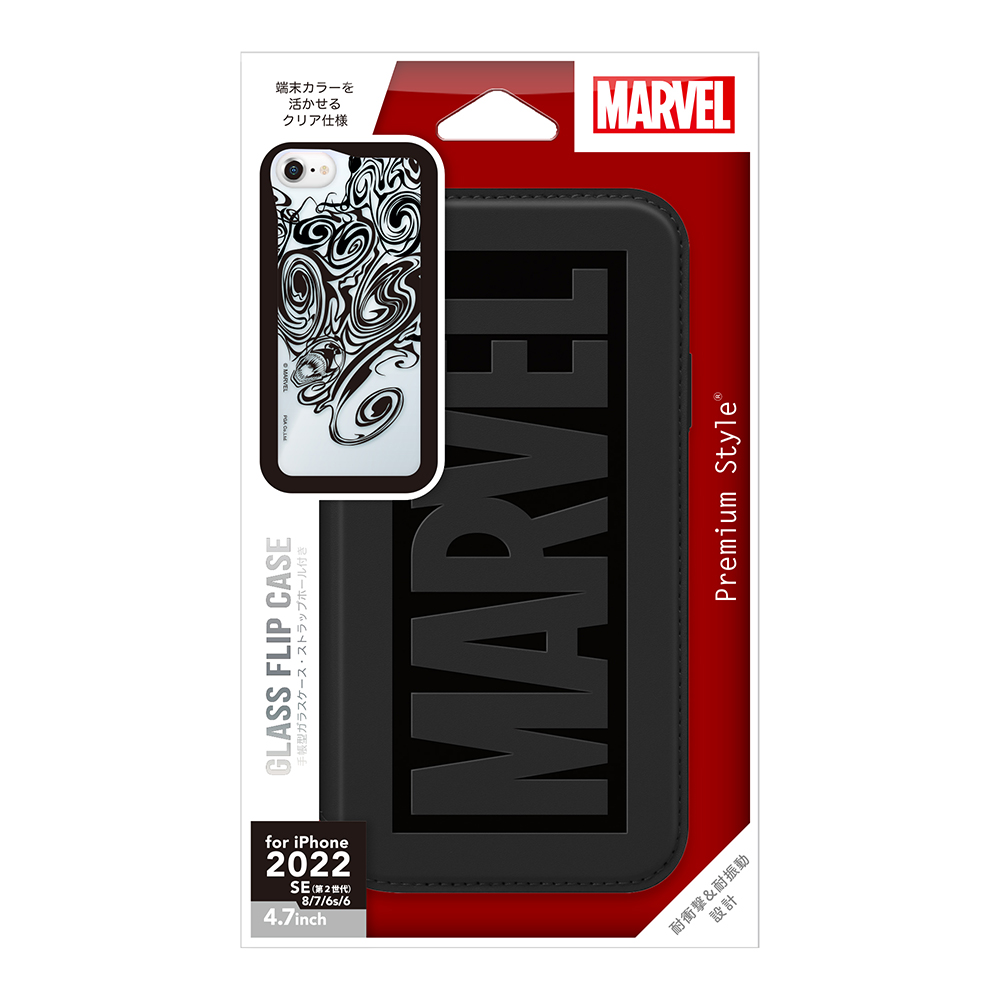 Premium Style MARVELX^[EEH[YfUCiPhone SE 3ɑΉP[X