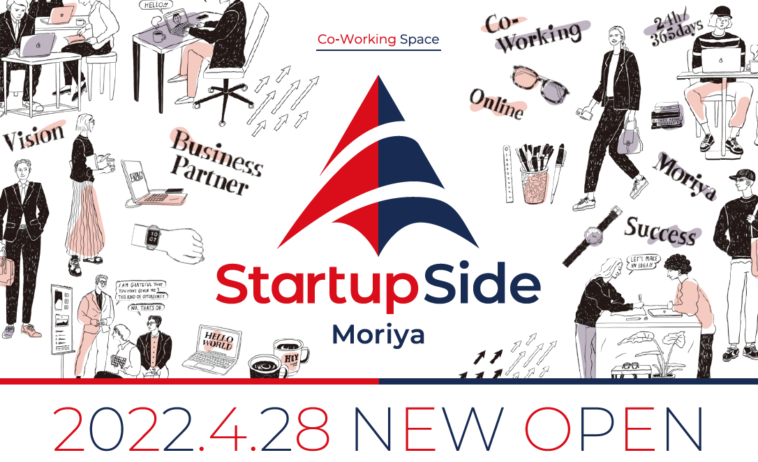 4/28i؁j錧JsɃR[LOXy[XuStartupSide Moriyav I[vBR[fEB[NԒɖ̌Ly[{B