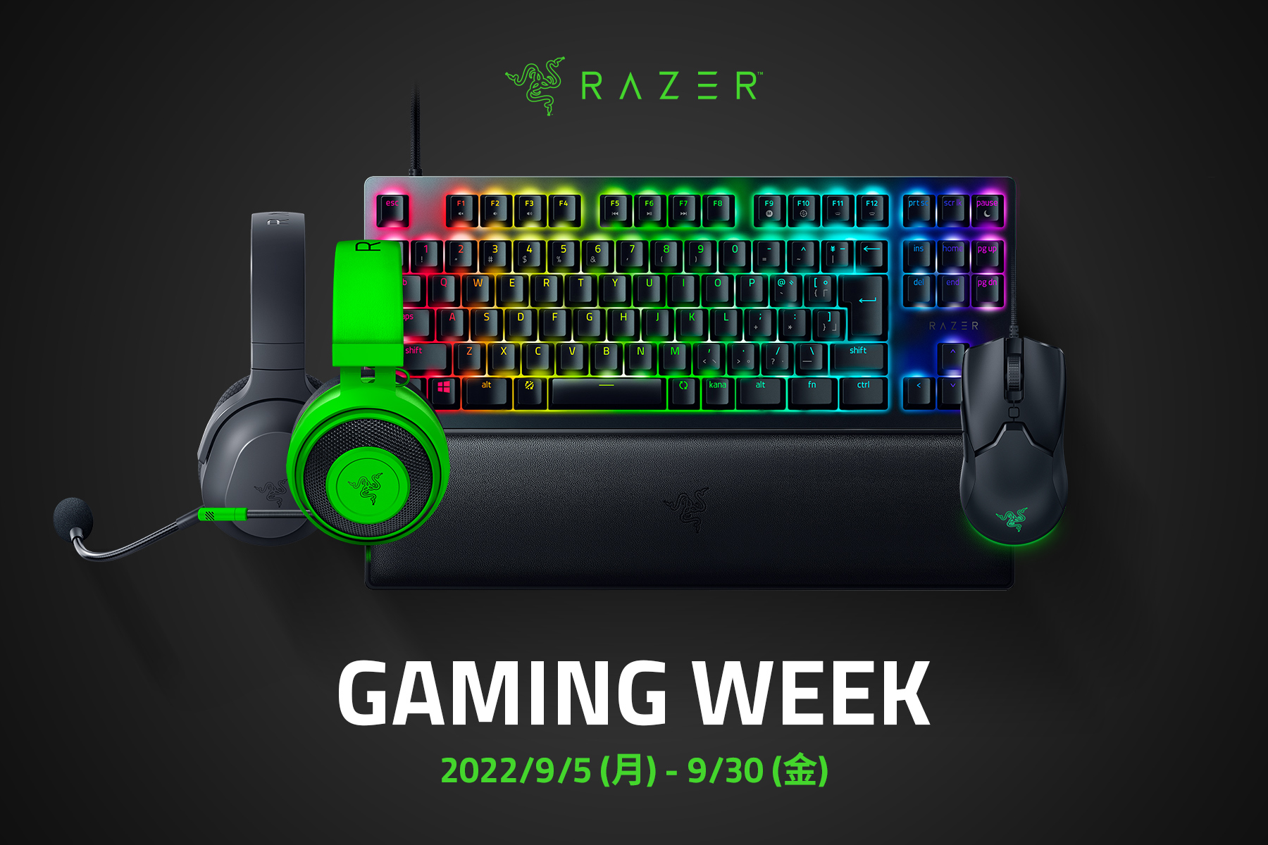 SẴQ[}[̃vCxAbvuRazer Gaming Weekv95()JÁI