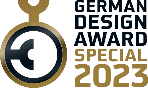 hCc̍ۓIfUCGerman Design Award2023ŃACv{X̃fUCʏ܂܂܂