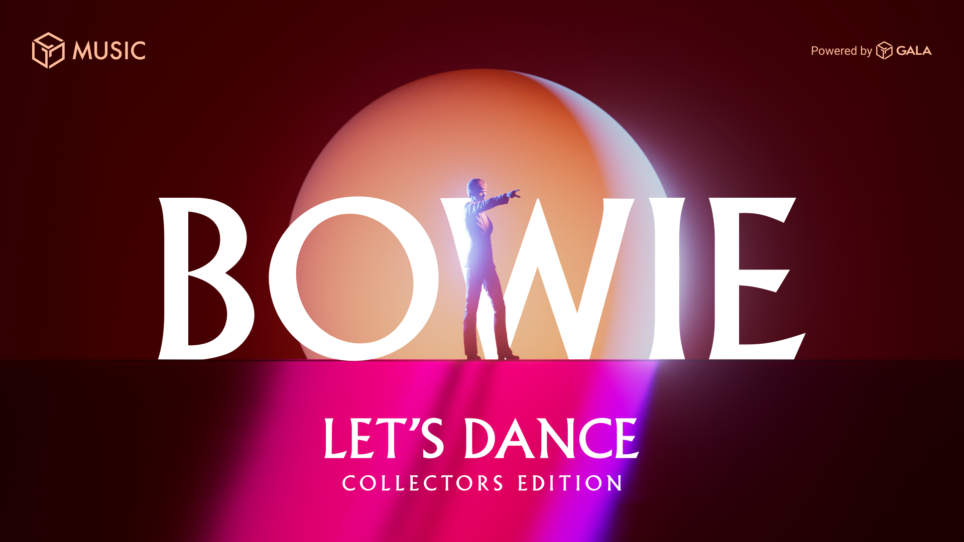 Gala MusicAvf[T[Larry DvoskinɂADavid Bowie̖ȁuLet's Dancev\o[W̃[X