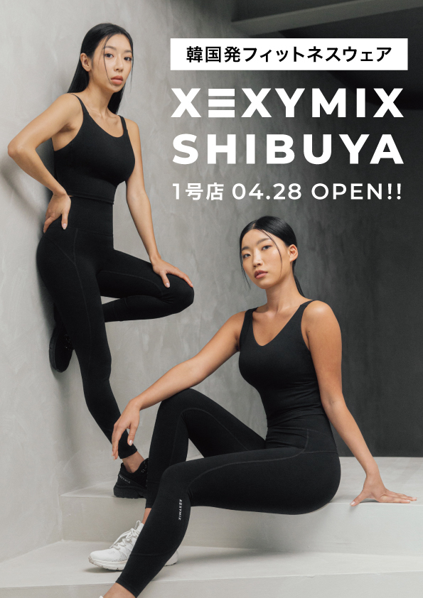 ؍lCKEtBbglXEFAuhXEXYMIX([NVB~bNX)u{1XaJAMIYASHITA PARKOPENvXEXYMIX SHIBUYA OPEN 2023.4.28()