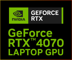 Q[~OPC LEVEL  NGC^[PC SENSE AGeForce RTX 4070 LAPTOP GPUBTOm[gp\R𔭔