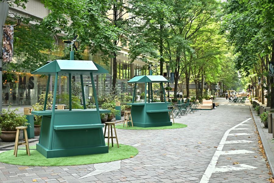 xfUC񋟂郏CXdvbgtH[POWER SPOT(R)sS̍LEIԂ݂̍؂ЉuMarunouchi Street Park 2023 Summervɍ̗p