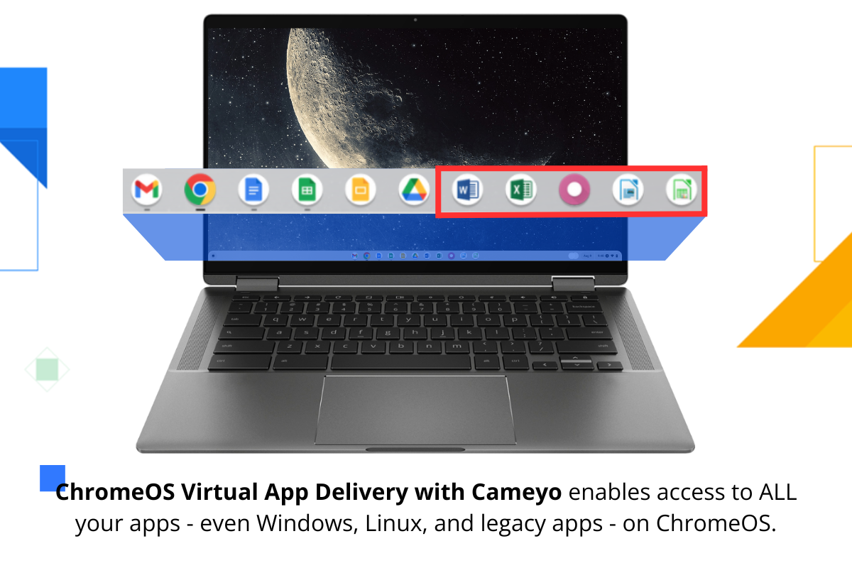 CameyoƓ{ƂVirtual App Delivery T[rX񋟊Jn@ChromeOS foCXWindowsAvs\