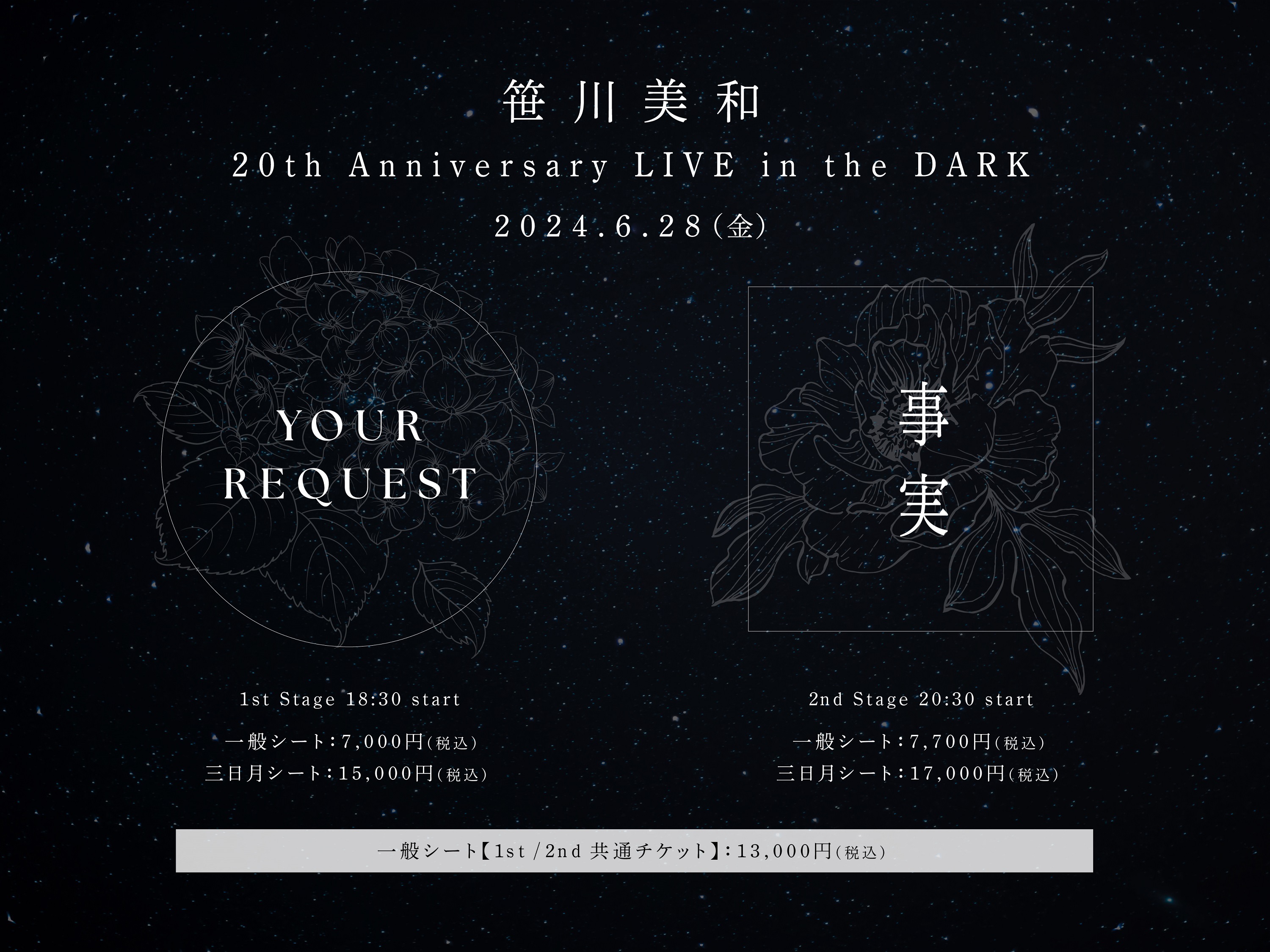 afr[20NLOʂȃvl^ECuwa 20th Anniversary LIVE in the DARKx
