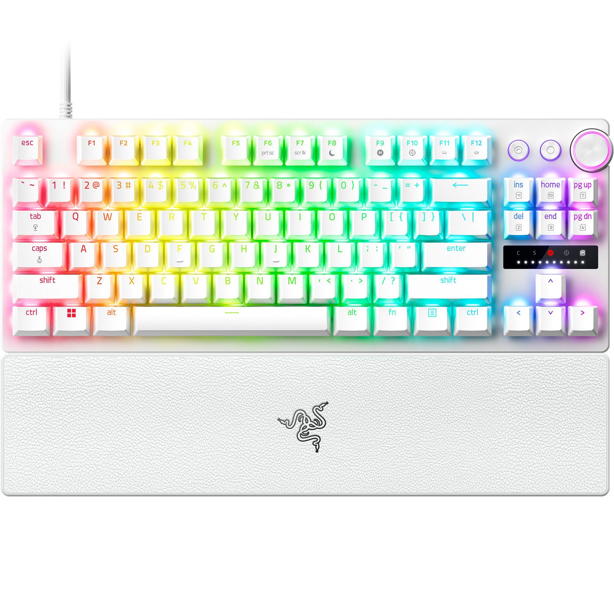 RazerwsbhgK[L[{[h̃zCgfo@uRazer Huntsman V3 Pro Tenkeyless (White Edition)vȂǌv5i614()̔Jn