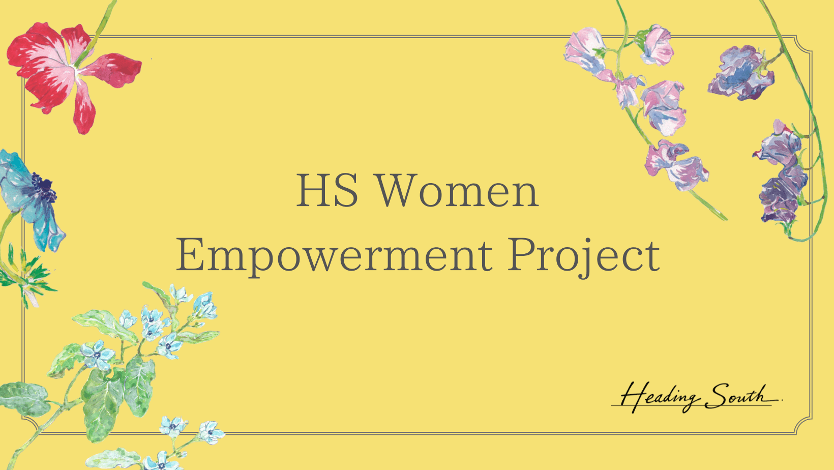 `W鏗𒼐ډg݁uHS Women Empowerment Projectv1e@72Heading SouthɂāuYUKA FABRICv̏i̔