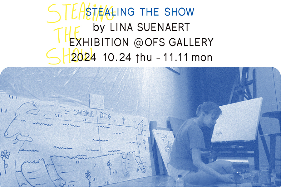 xM[og̃A[eBXgLina SuenaertɂWuStealing The Showv10/24()OFS GALLERYɂĊJ