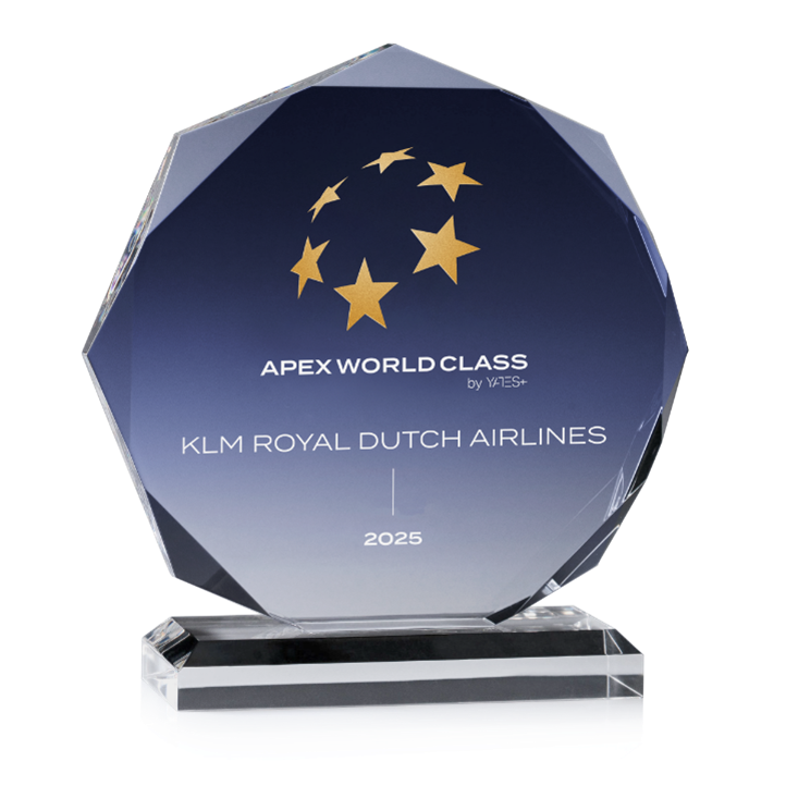 KLMI_q@ڋq̌Ǝ\APEXō]World Class Award4NAŎ