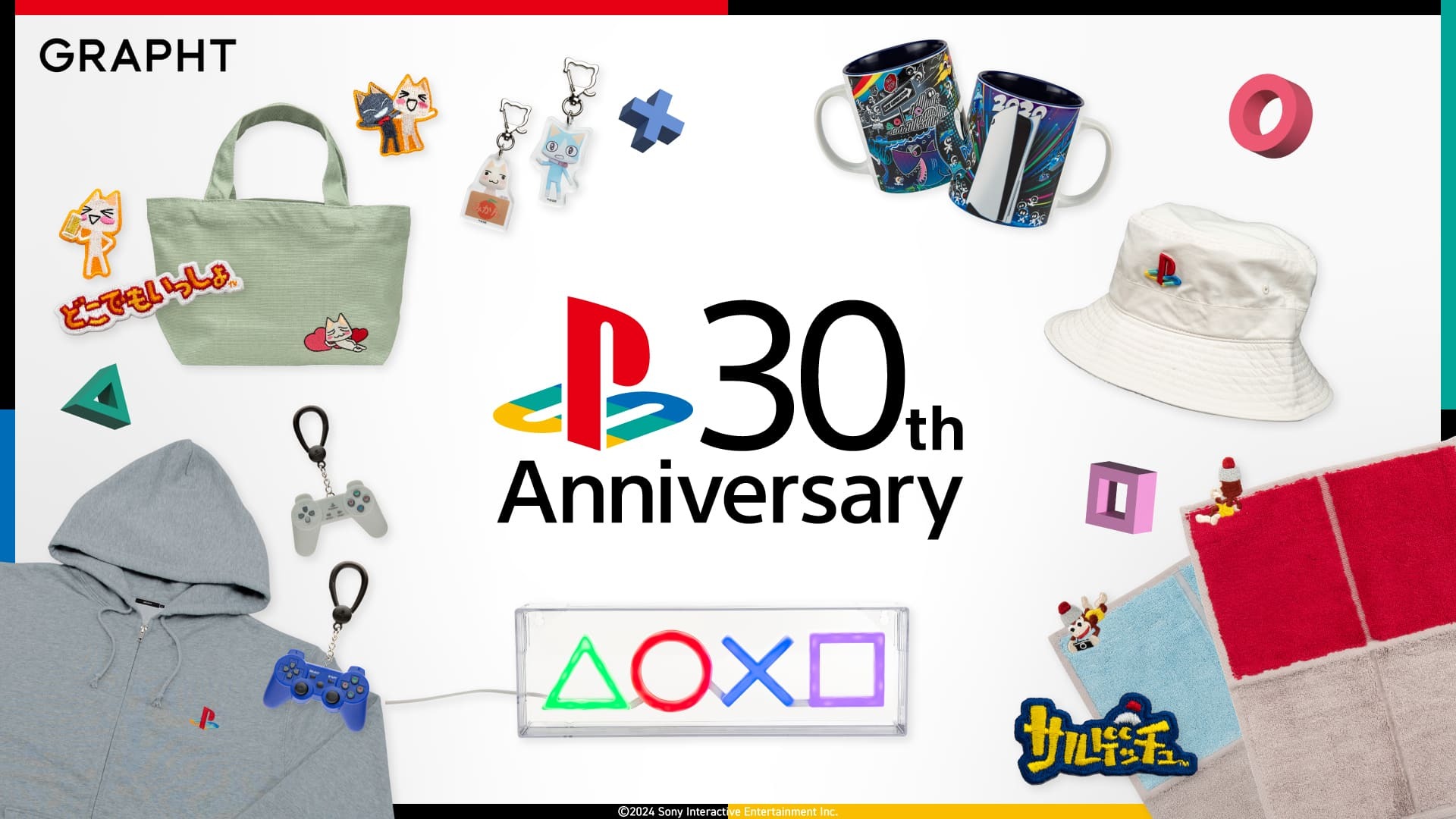 PlayStation(R) 30NLO@JÒ́wPlayStation(TM) Official Licensed POP UP STORE by GRAPHT in \}`(R)xɂčwҌmxeByьJ[ACeo