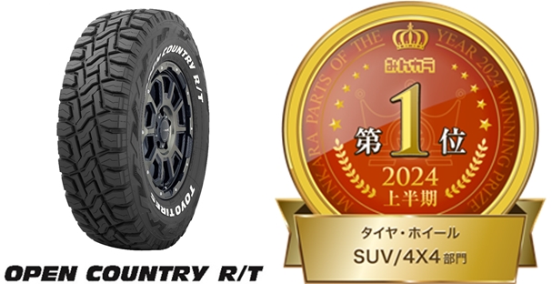 ݂JuPARTS OF THE YEAR 2024㔼܁v ^CiSUV/4X4j@OPEN COUNTRY R/T5NA1ʂ