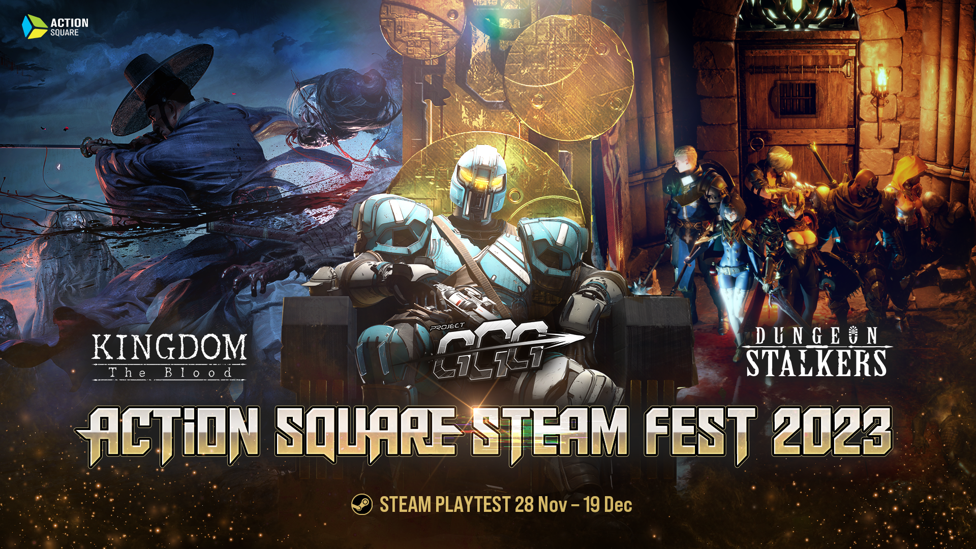 Action SquareAVQ[3^Cg̃v[eXgECxguAction Square Steam FestivalvJ