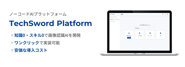 RwAIx`[TechSwordAGWjAłŒZŉ摜FAIJEłm[R[hAIvbgtH[uTechSword Platformvł̒񋟂Jn