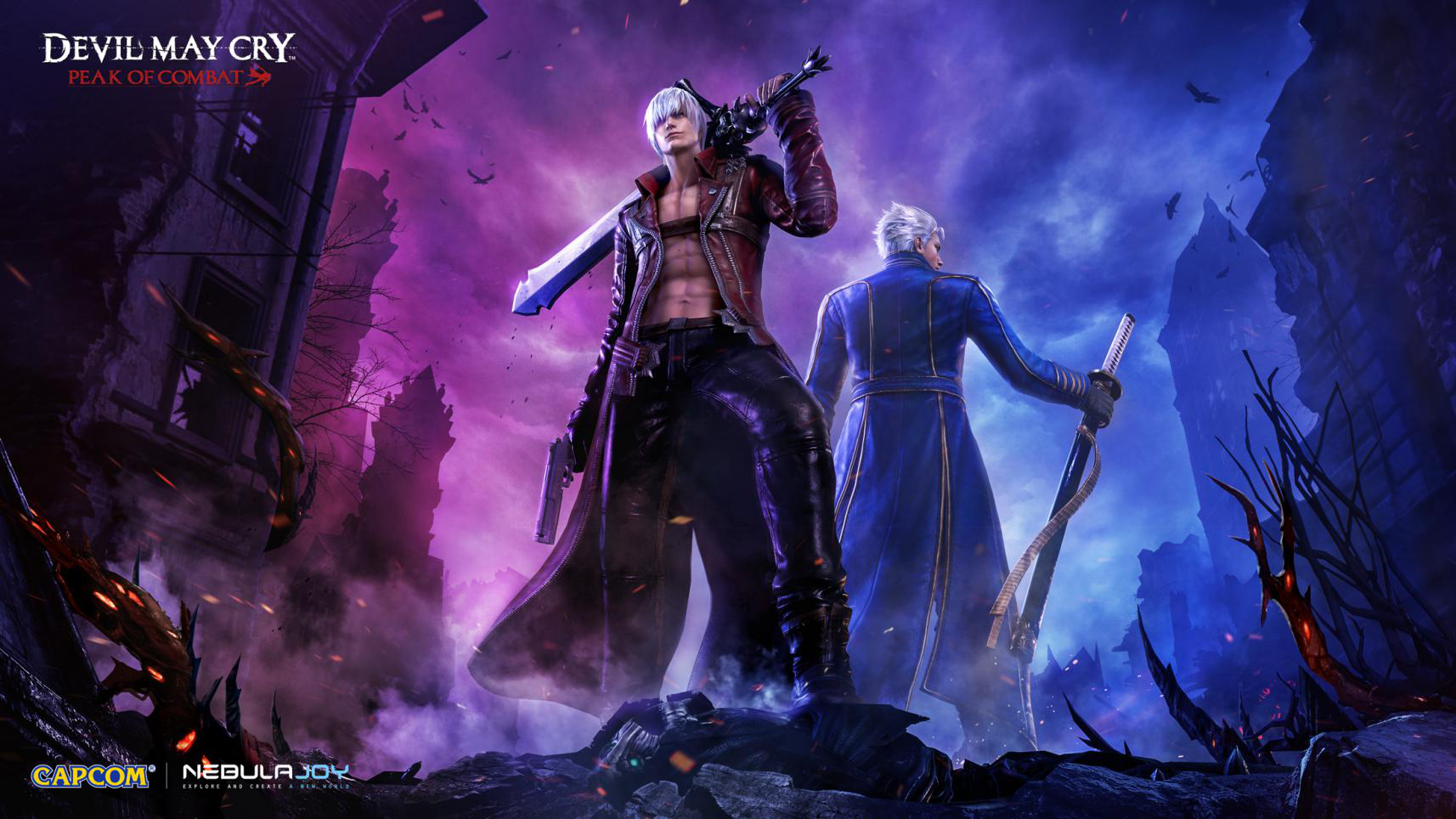 JvR̃ItBVCZXQ[wDevil May Cry: Peak of CombatxA125i؁jGoogle Playł̎Oo^tJnI