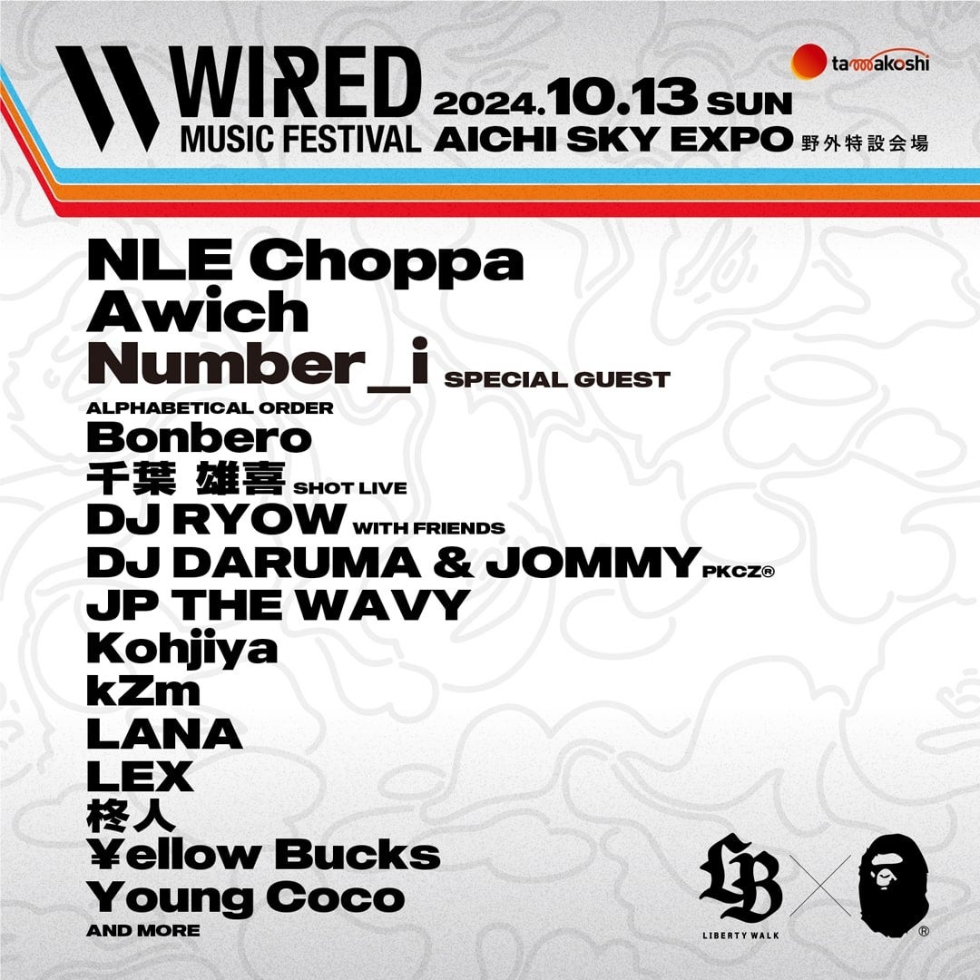 wWIRED MUSIC FESTIVALf24xXyVQXgƂNumber_ioI