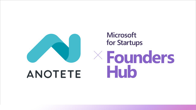 AI`bg{bguTebotv񋟂銔ЃAmeeA}CN\tgЂ̃X^[gAbvxvOuMicrosoft for Startups Founders Hubvɍ̑