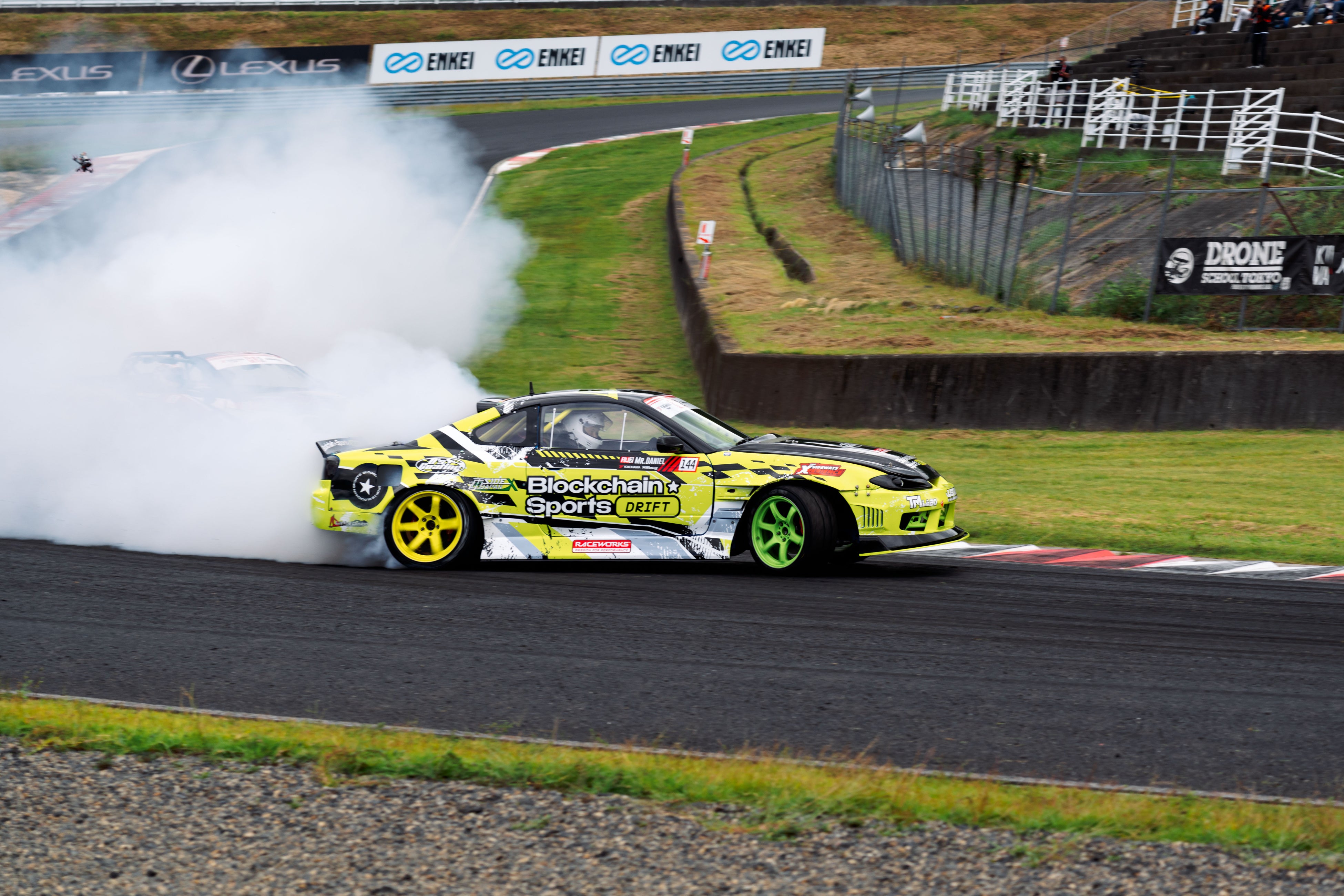 Blockchain Sports Drift`[RŊJÂꂽFORMULA DRIFT JAPAN 2024ŉ؁Xfr[