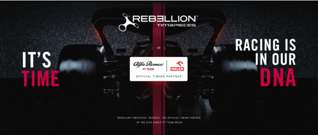 Rebellion TimepiecesAlfa Romeo F1 Team ORLEÑItBVp[gi[ɏAC