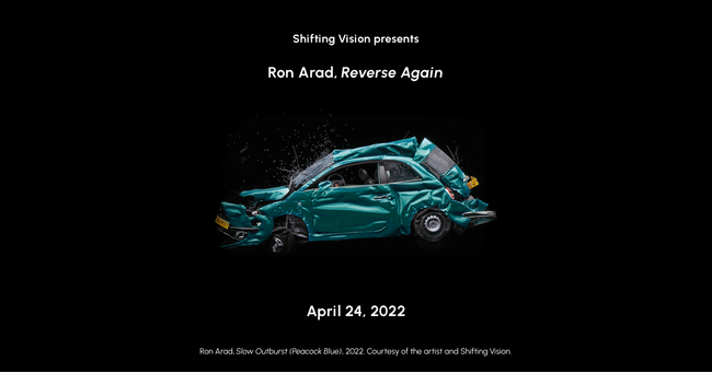 Shifting VisionNFTebNp[gi[CurvegridƋƂAzƃfUCi[Ron AradNFTI[NV4/24ijJn