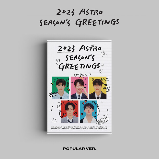 yQoo10 x BUSANDEPARTPƓTz K-POP {[CYO[v ASTRO(AXg)́A 2023 SEASONfS GREETINGS!!