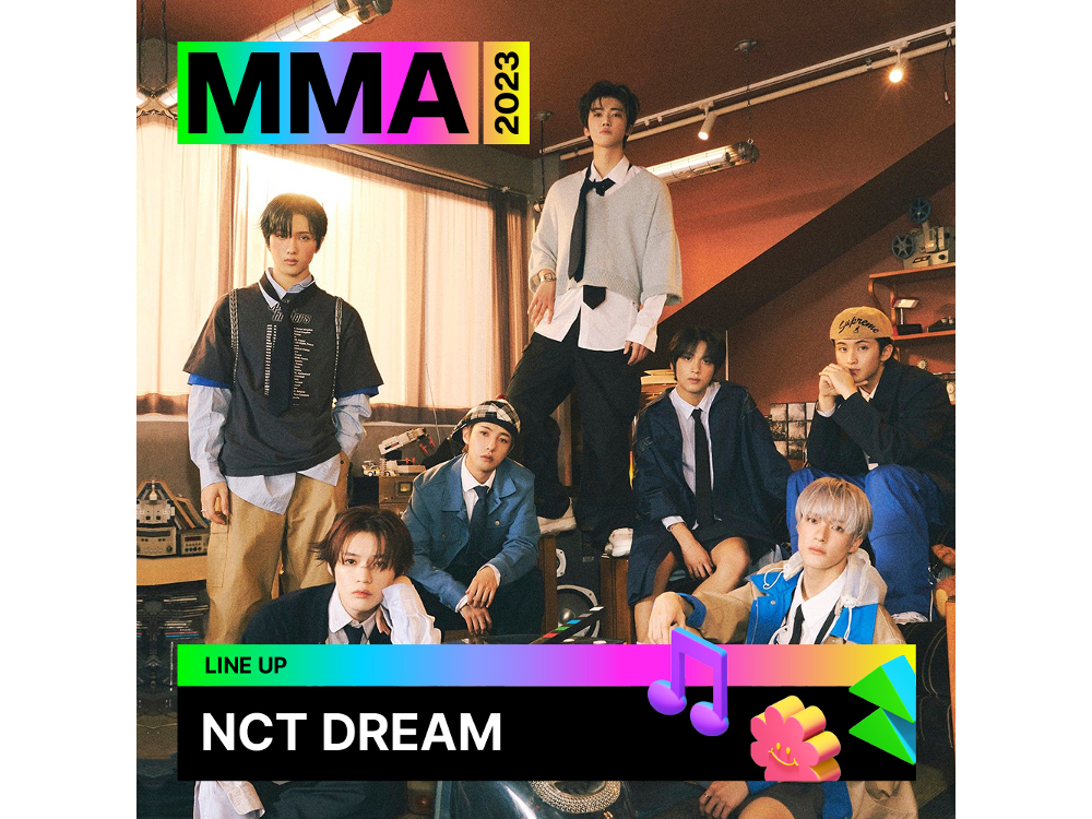 MMA2023NCT DREAMoIABEMAł͉ߋMMAV[UԂʔԑg1110I