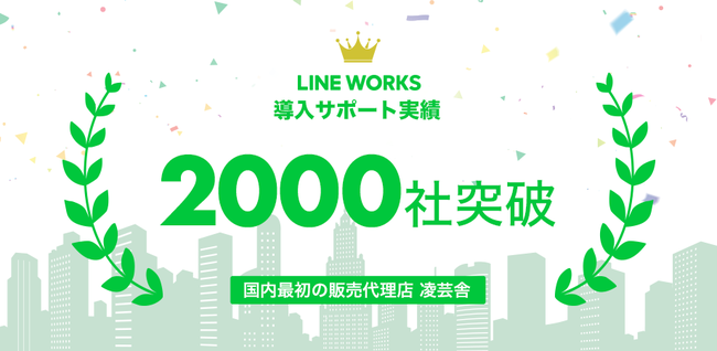 |ɁArWlXLINEwLINE WORKSx2022 LINE WORKS Partner Award ɂāuBusiness Growthv܁IxА2,000Ђ˔jB