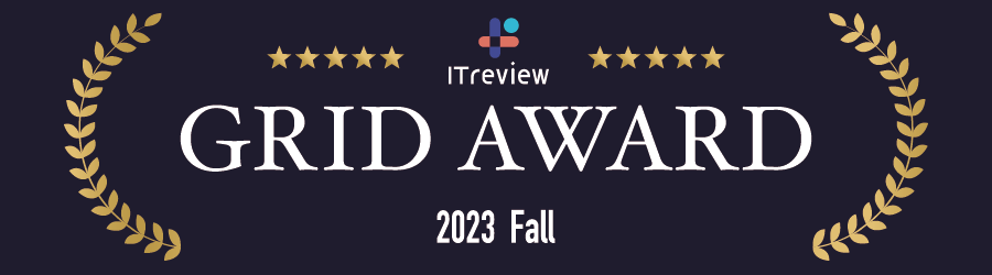 Meltwater JapanuITreview Grid Award 2023 FallvɂčōʁuLeaderv4ɂď