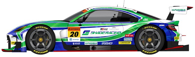 SHADE RACING SUPER GT GT300NX 20 }VJ[O\@