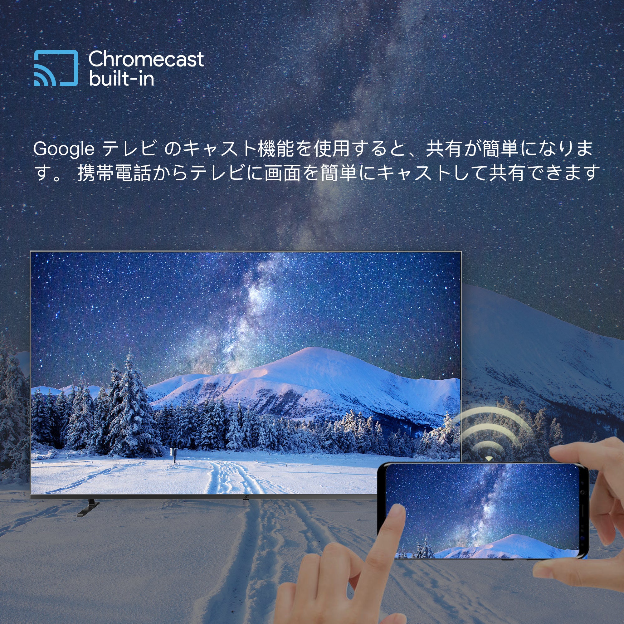 ̉f̌ - FPD 55C` 4K Google TV