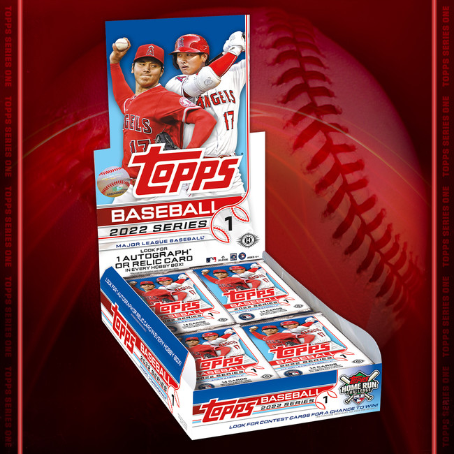 ToppsЂMLBg[fBOJ[hu2022NTopps Series 1 BaseballvJĕĨJo[AX[g𔭕\