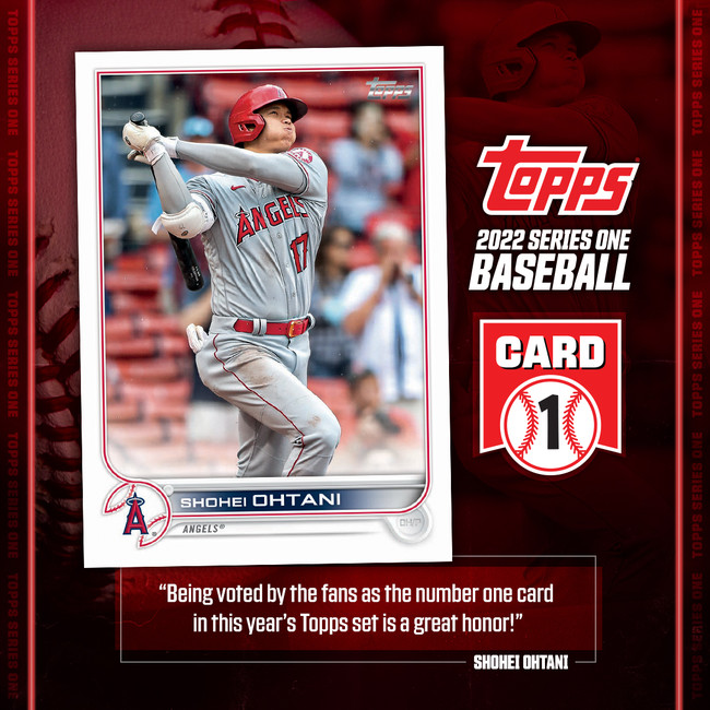 ToppsЂMLBg[fBOJ[hu2022NTopps Series 1 BaseballvJĕĨJo[AX[g𔭕\