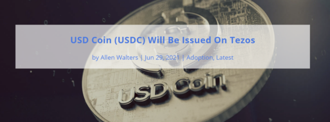 USD Coin (USDC)TezosŔs