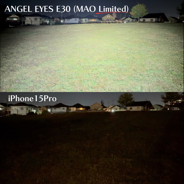 yLp~Px7500KzẑƂƂ炷LEDdwANGEL EYES E30iMAO胂fjxMakuakeɂĐs̔JnI