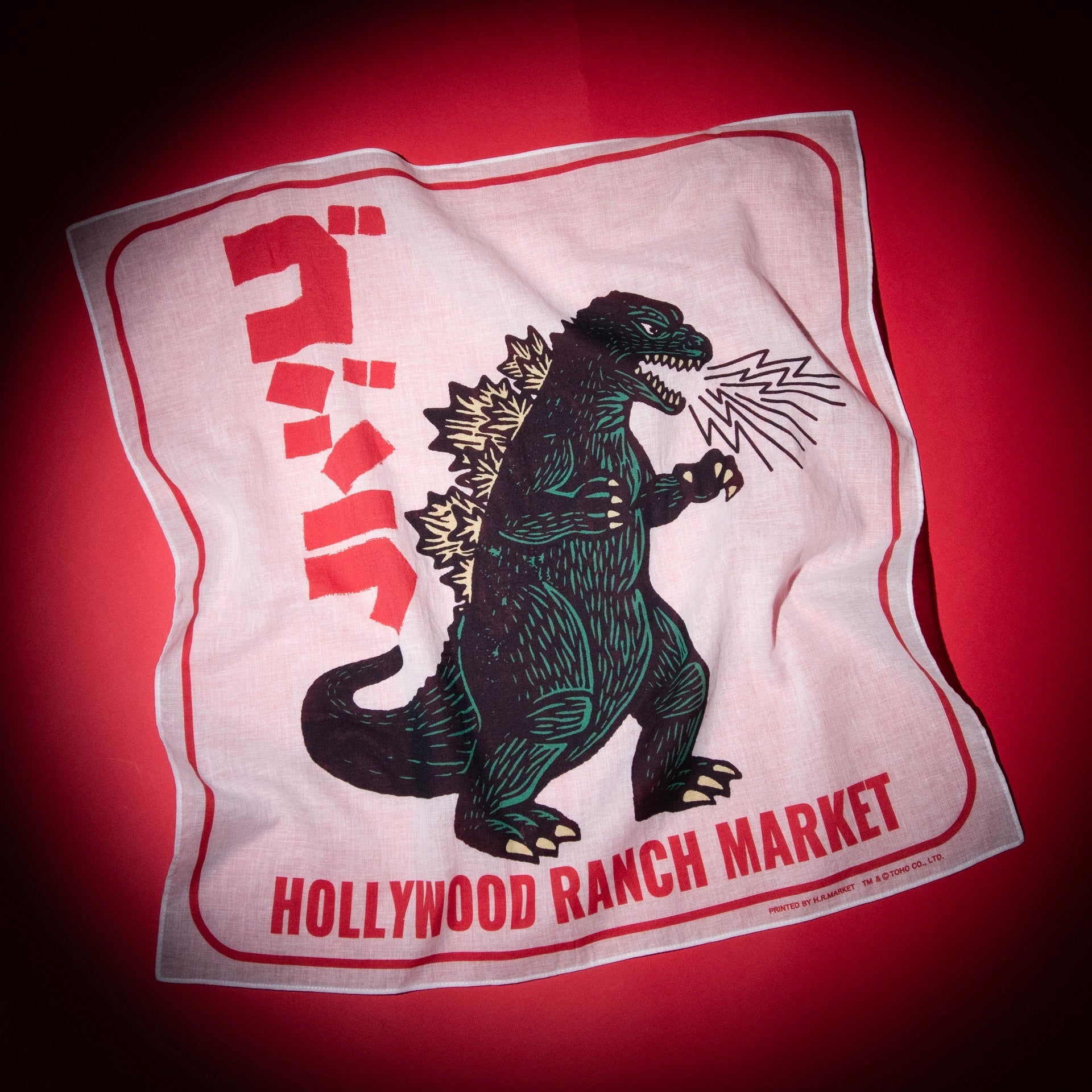 uGODZILLAvƁuHOLLYWOOD RANCH MARKETvƂ̏ƂȂR{[VACe𔭔I