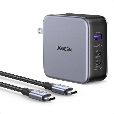 yUGREENzUSB-C~2USB-A~1𓋍ڂAő140WóPower Delivery 3.1Ή̏[d uUGREEN Nexode 140W vVI