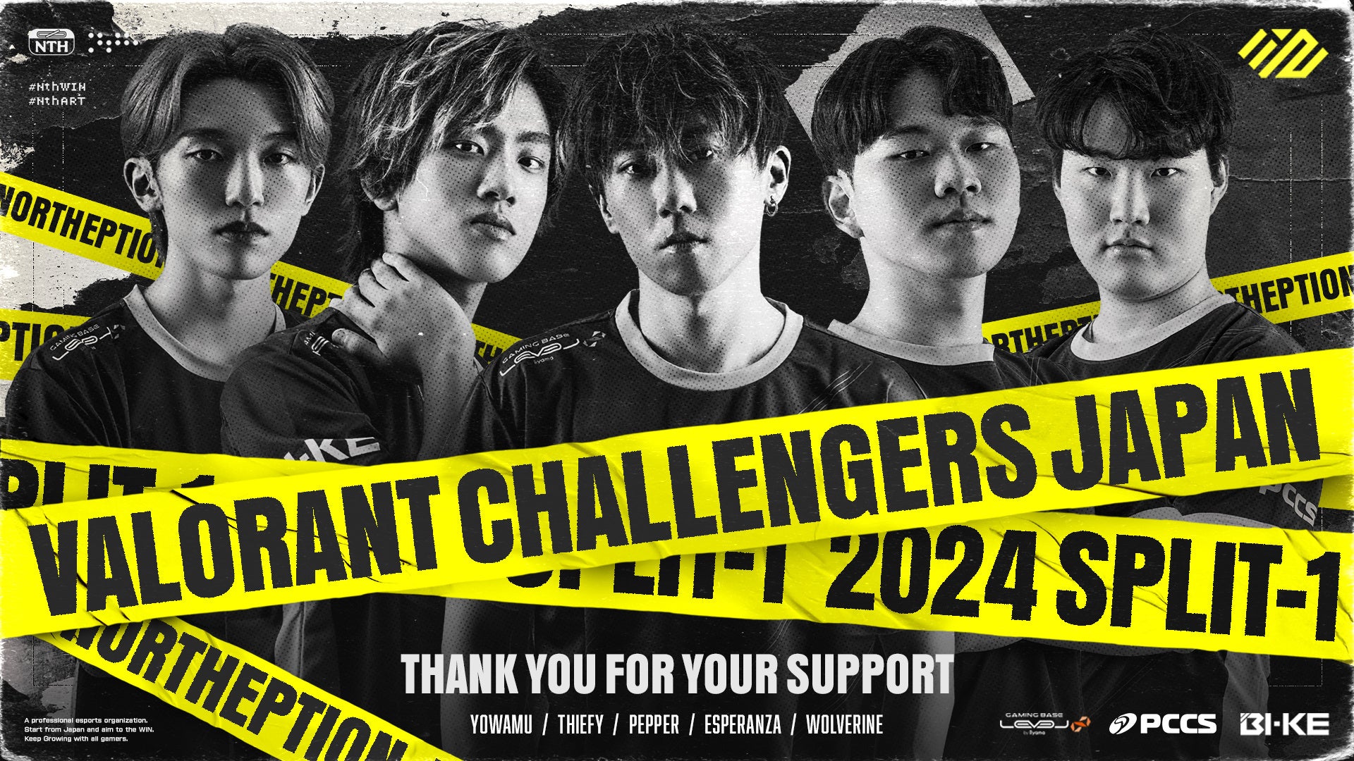 veX|[c`[uNORTHEPTIONvVALORANT VALORANT Challengers Japan 2024 Split 1 TOP4II