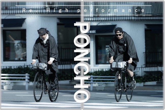 Lifestyle gear brand cancanApC Re.High performance PONCHO[X