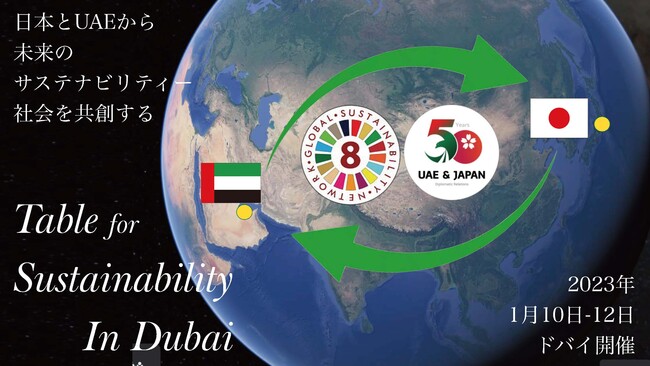 yS͐YƁIzGOWO[vAuTable for Sustainability In DubaivԎgߒcɎQI