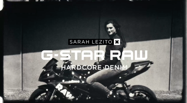 G-Star RAW x Sarah Lezito