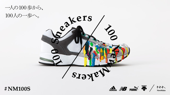 yl100A100l̈ցz100̃Xj[J[100l̃NGC^[ʂu100Sneakers100NewMakersv