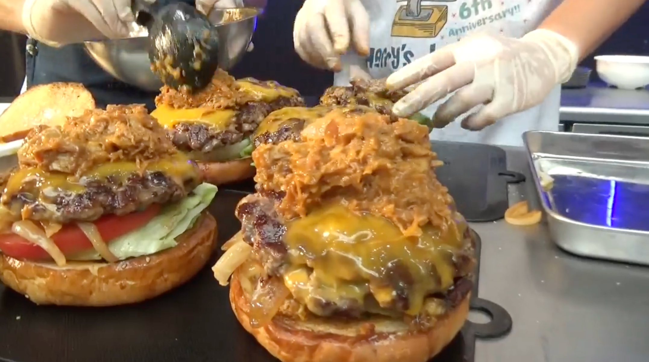 SԂŖ23lꂵ{̃no[K[߂uJAPAN BURGER CHAMPIONSHIP 2024vD͋{錧 uHarryes Junctionv