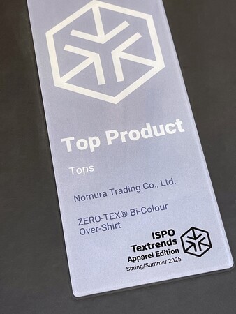 ZERO-TEX(R)́AuISPO Textrends Award 2025SS TOP PRODUCTS AWARDv܂܂