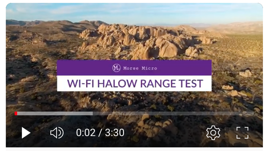 [X}CNA900MHz Wi-Fi HaLow𗘗p16L[gɋyԒrfIڑeXgɐ