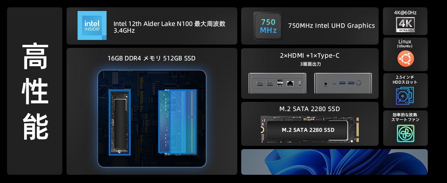 AmazonZ[:lCiN100iwin11/Ubuntuj~jPCA16+512GBAő3.4GH22,799~II