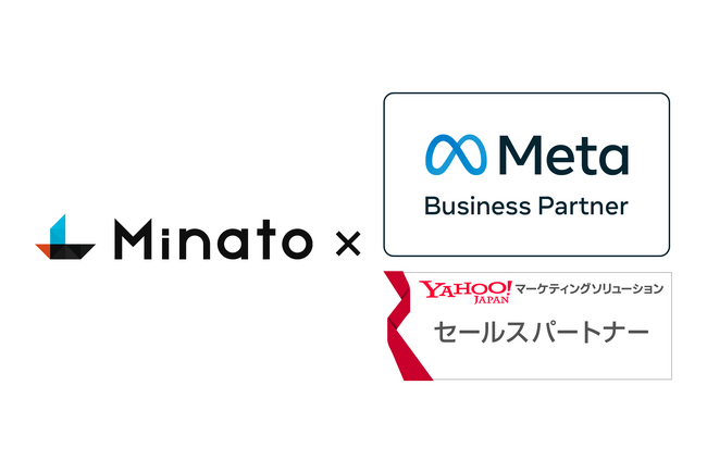 MinatoAMeta Business PartnerśuobW擾p[gi[vYahoo!}[PeBO\[V uZ[Xp[gi[vɔFB