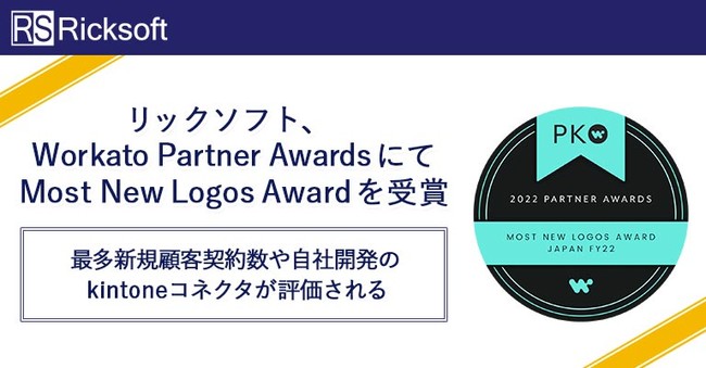 bN\tgAWorkato Partner AwardsɂMost New Logos Award